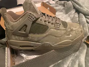 Nike Air Jordan 4 X Bike ‘Snake Skin Olive’ Men’s Shoes