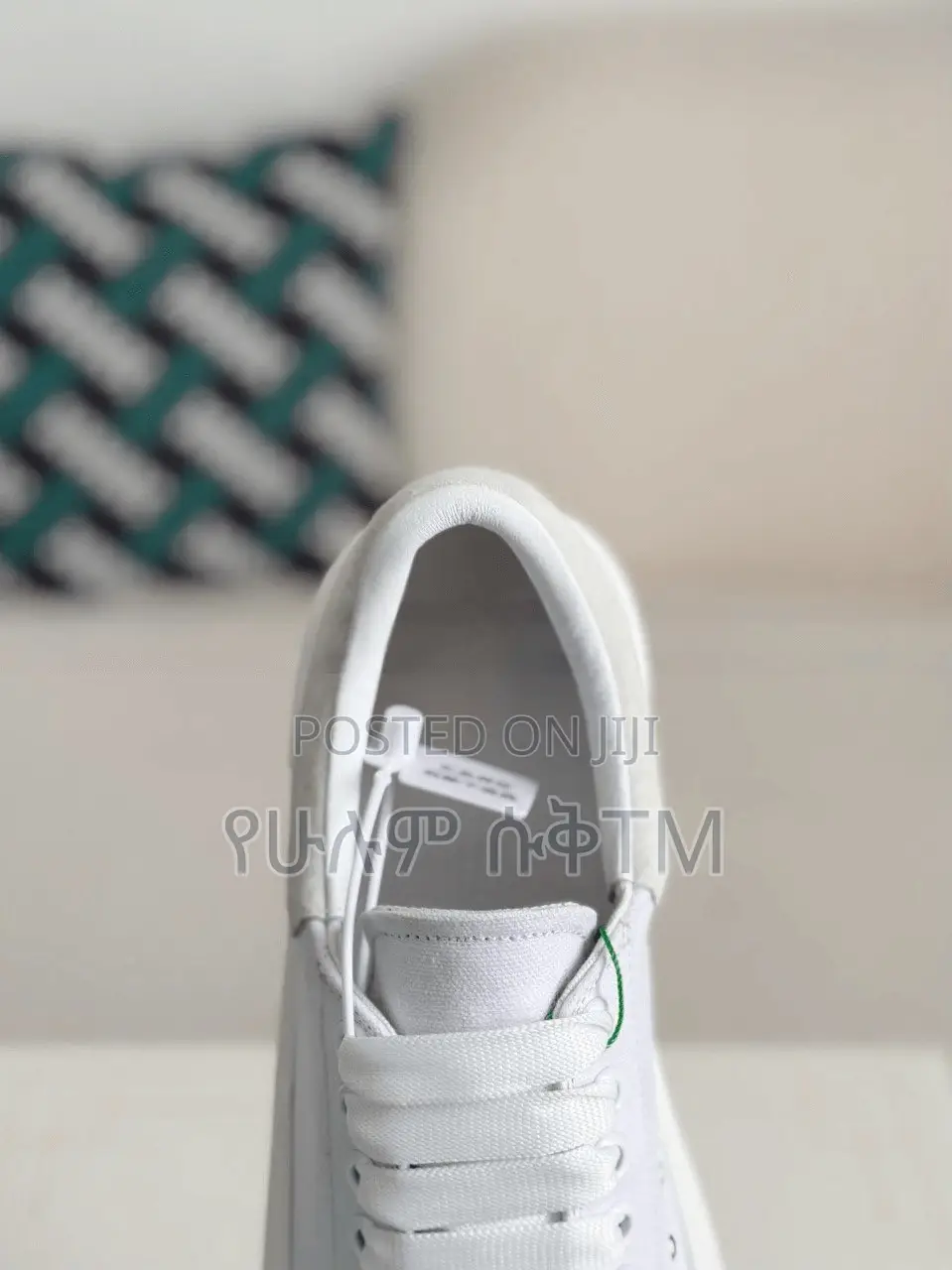 Alexander McQueen Deck Plimsoll ‘Triple White’ Men’s Shoes