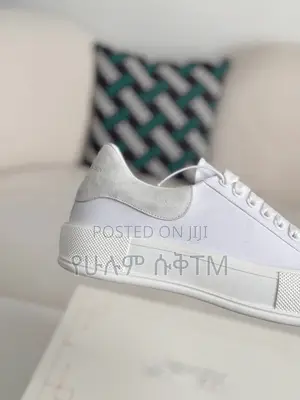 Alexander McQueen Deck Plimsoll ‘Triple White’ Men’s Shoes