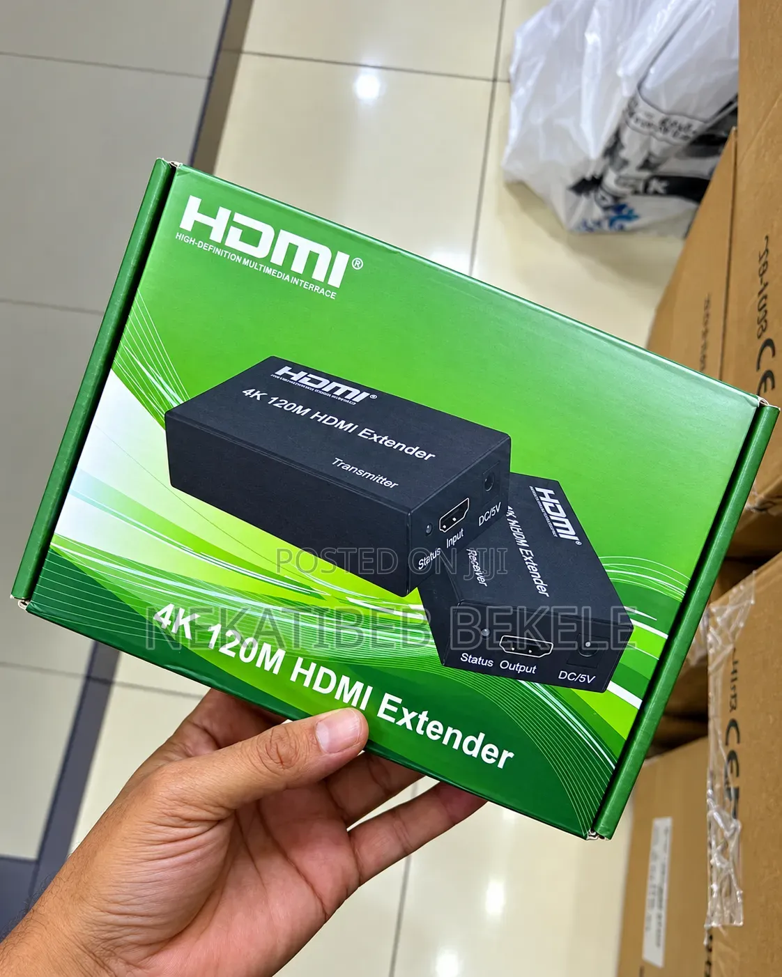 4K 120M HDMI Extender Long-Distance HDMI Signal Transmitter & Receiver