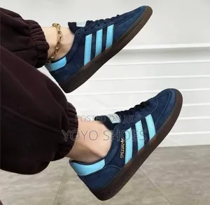 Adidas Hand Ball Speziyal Navy/Clear Sky Unisex Fashion Sneaker Shoe