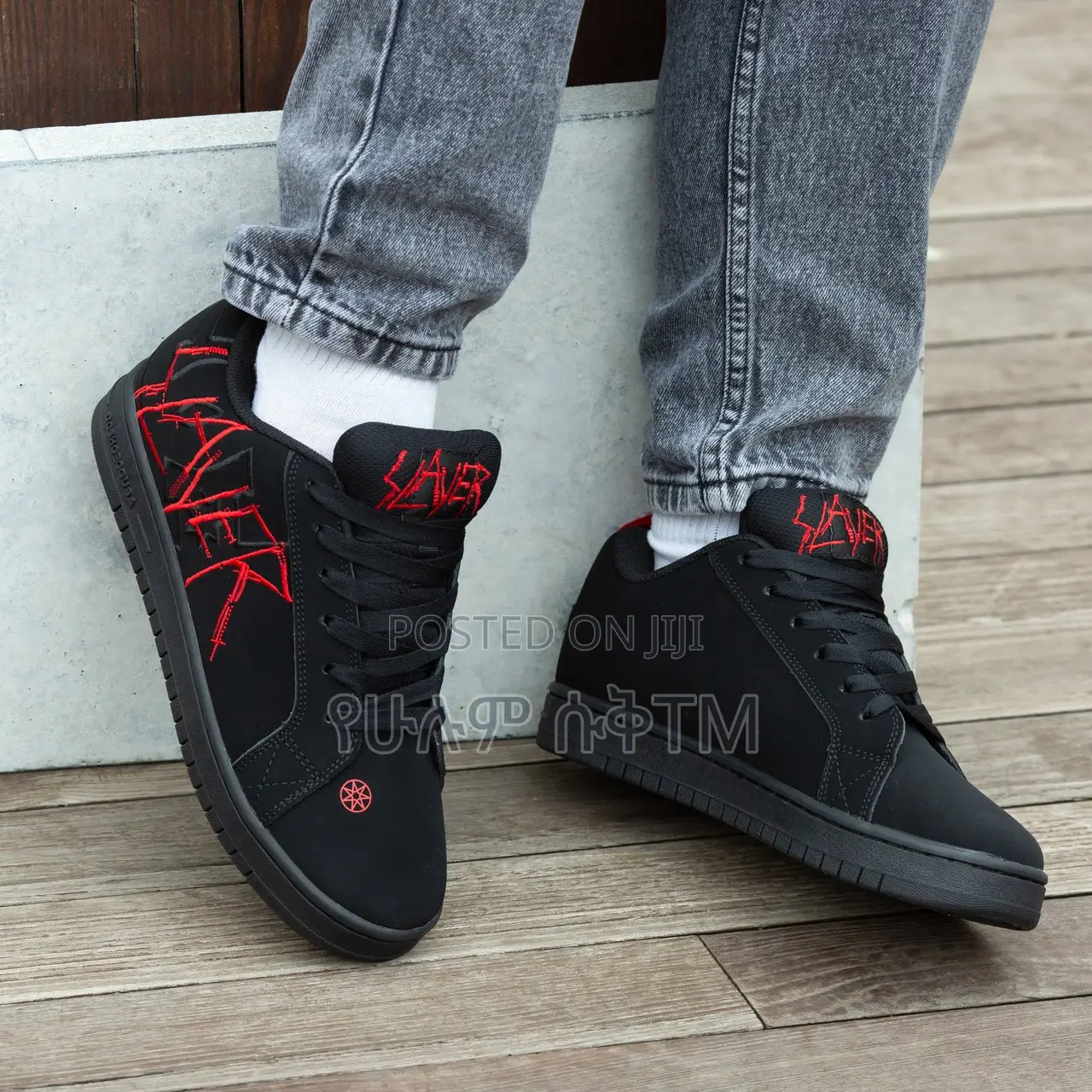Dc Shoes X Slayer Court Graffik ‘Bred’ WMNS Shoes