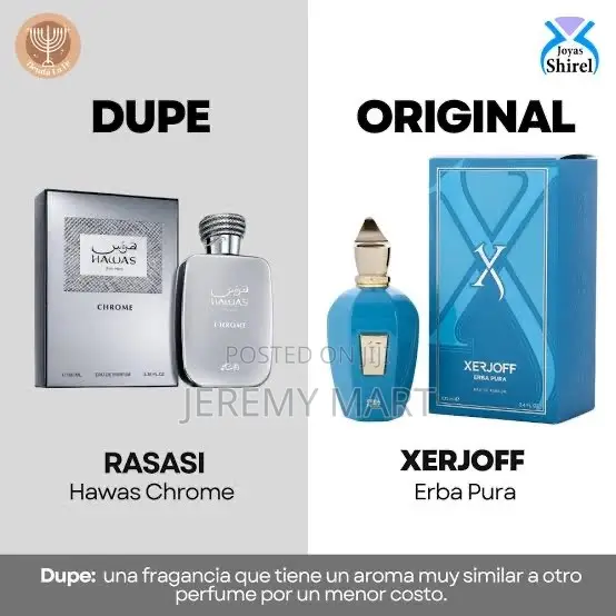 Hawas Chrome Unisex Perfume(dupe of Erba Pura)