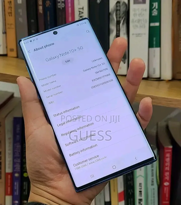 Samsung Galaxy Note 10 Plus 5G 256 GB Blue