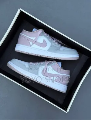Air Jordan 1Low "Particle Rose " Women Fashion Shoes