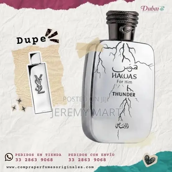 Hawas Thunder Perfume for Men(dupe of Ysl Myself Absolu)