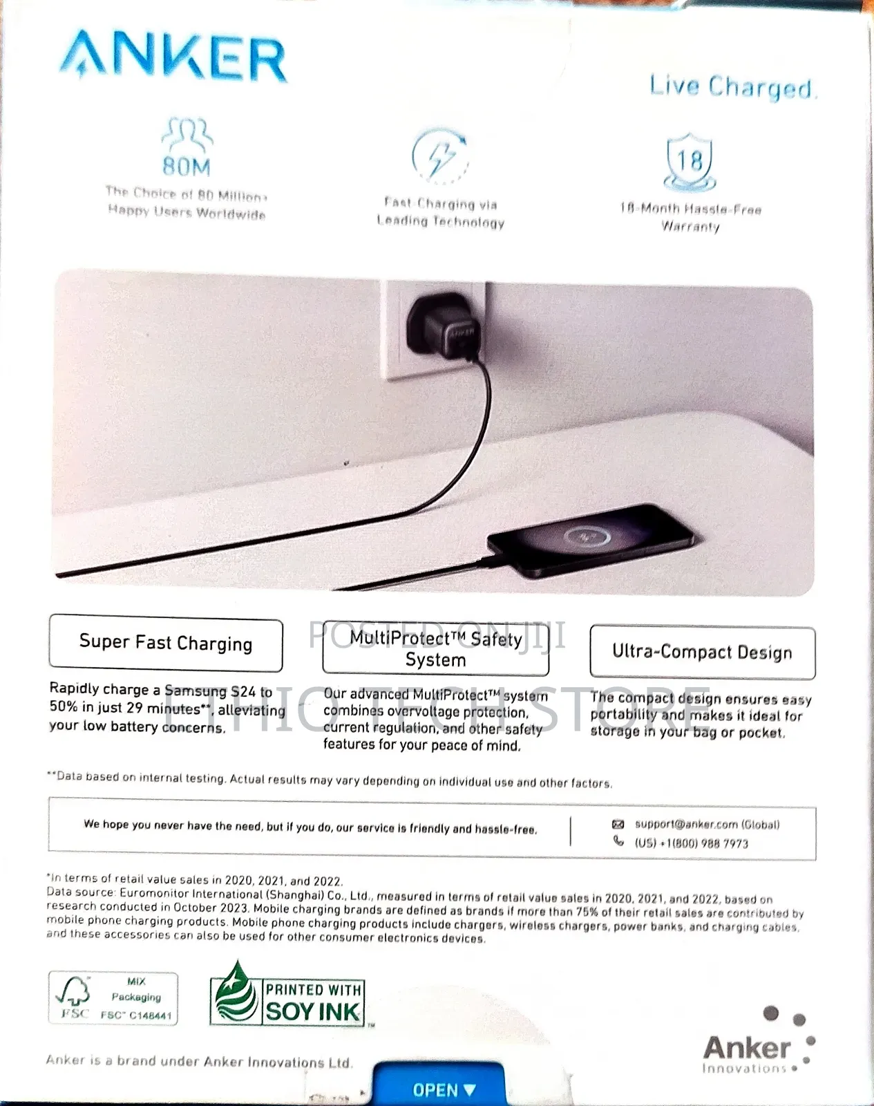 ANKER Fast Charger