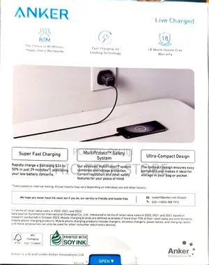 ANKER Fast Charger