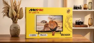 MeWe 24" LED TV (Model MW240AGH) – Double Tempered Glass