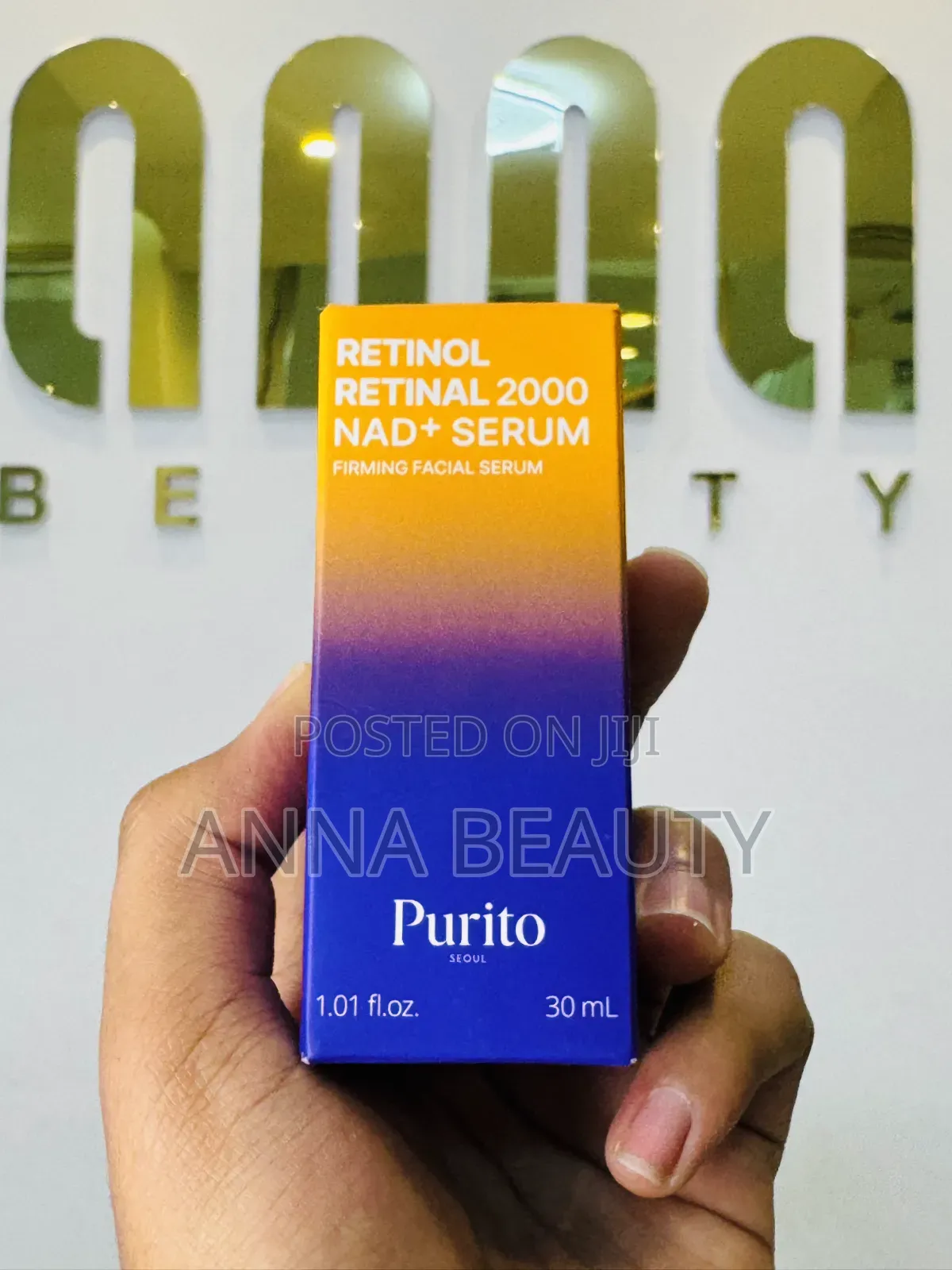 Purito Retinal NAD+ Facial Serum for Elasticity