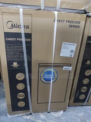 Midea Inverter Chest Freezer – 195 Liters Powerful Freezing • Energy
