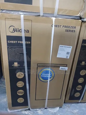Midea Inverter Chest Freezer – 195 Liters Powerful Freezing • Energy