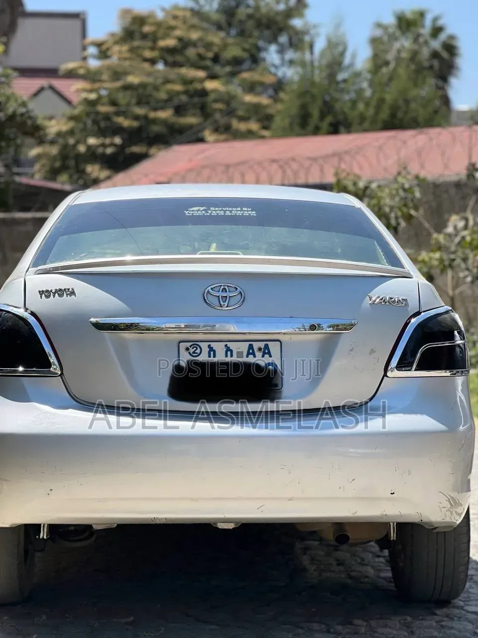 Toyota Yaris 2013 Silver