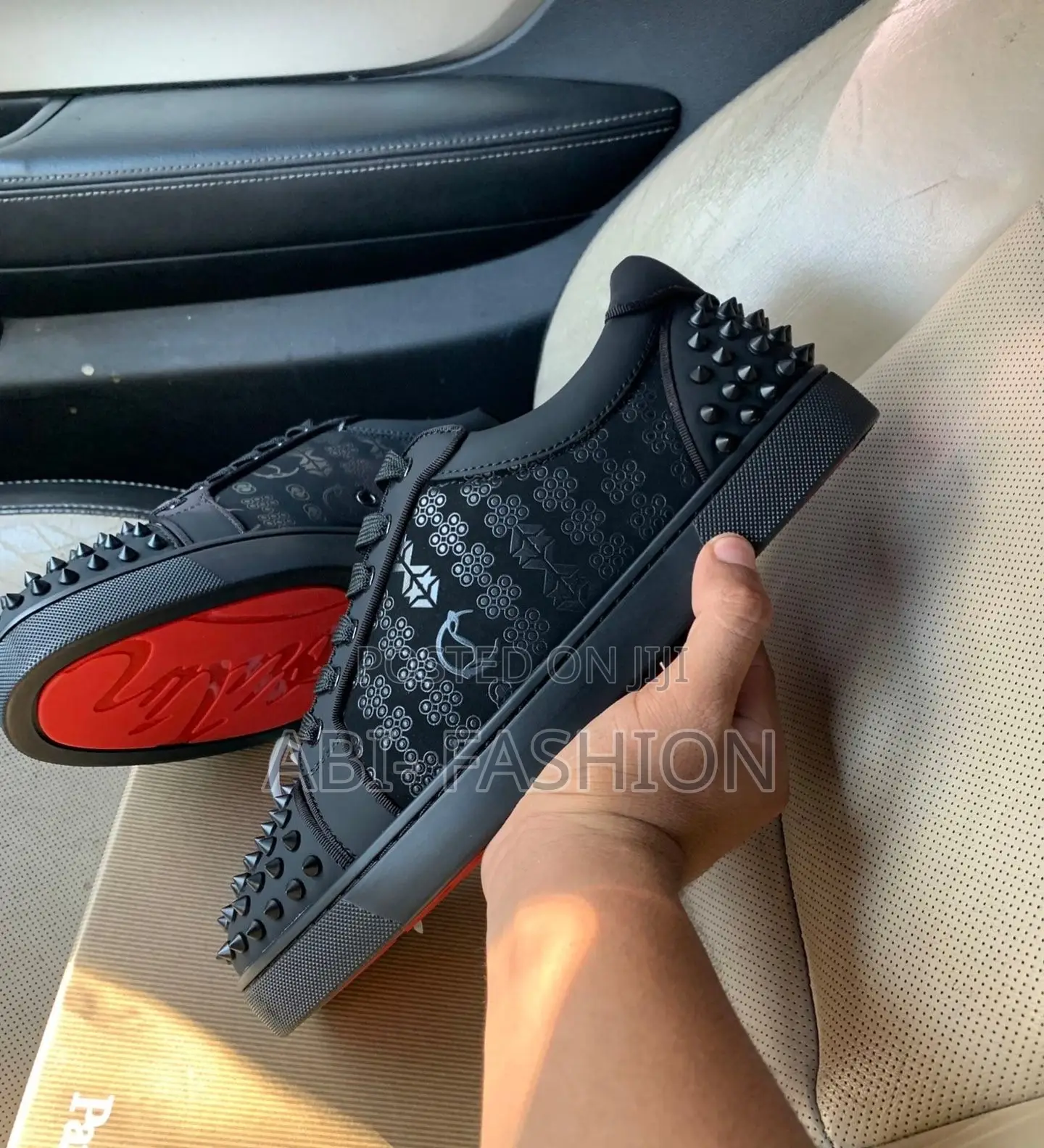 Louboutin Junior Spikes | New Arrival | Size 40, 41, 42, 43, 44