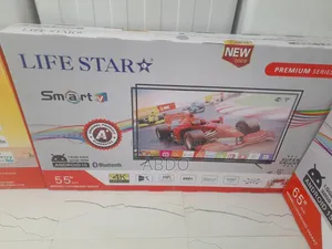 Life New 2026 Premium Series Smart TV 55 Inch Doubel Gelass Hifi Speak