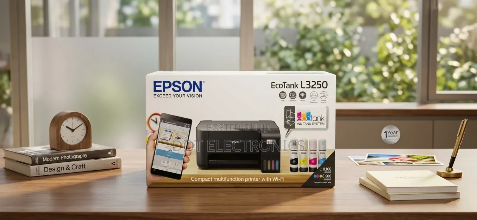 Epson EcoTank L3250 Wi-Fi All-in-One InkTank Printer