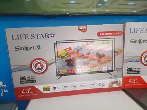Life Star Smart UHD TV 43 Inch Premium Series 2026 New Hifi Speaker Nw
