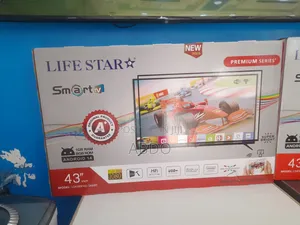 Life Star Smart UHD TV 43 Inch Premium Series 2026 New Hifi Speaker Nw