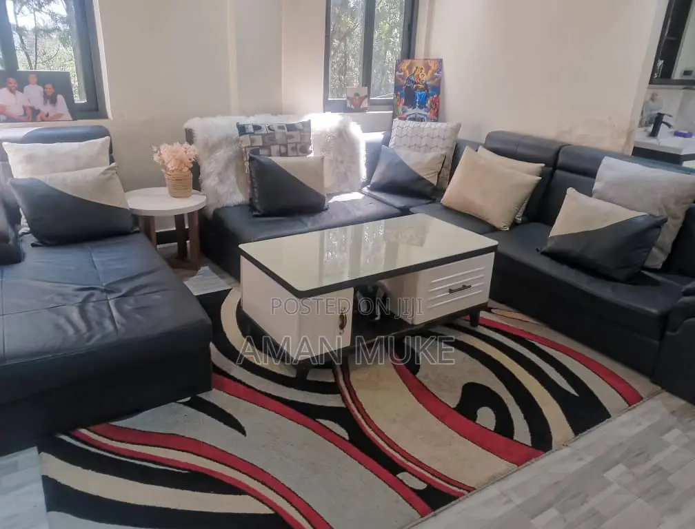 Sofa and TV Stand