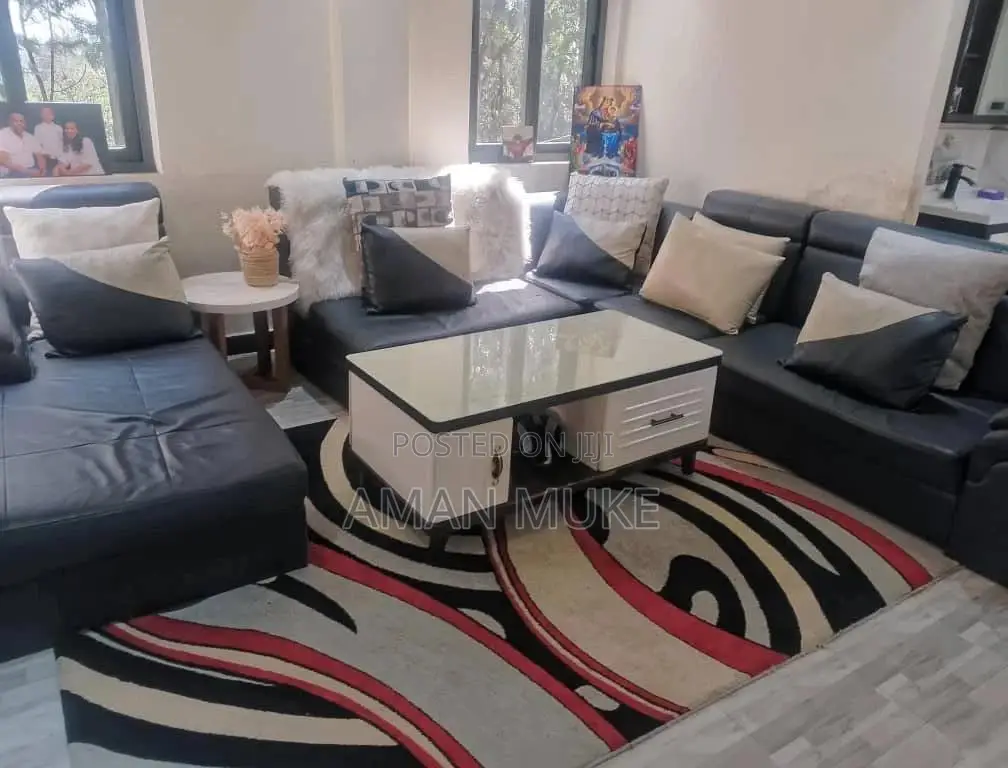 Sofa and TV Stand