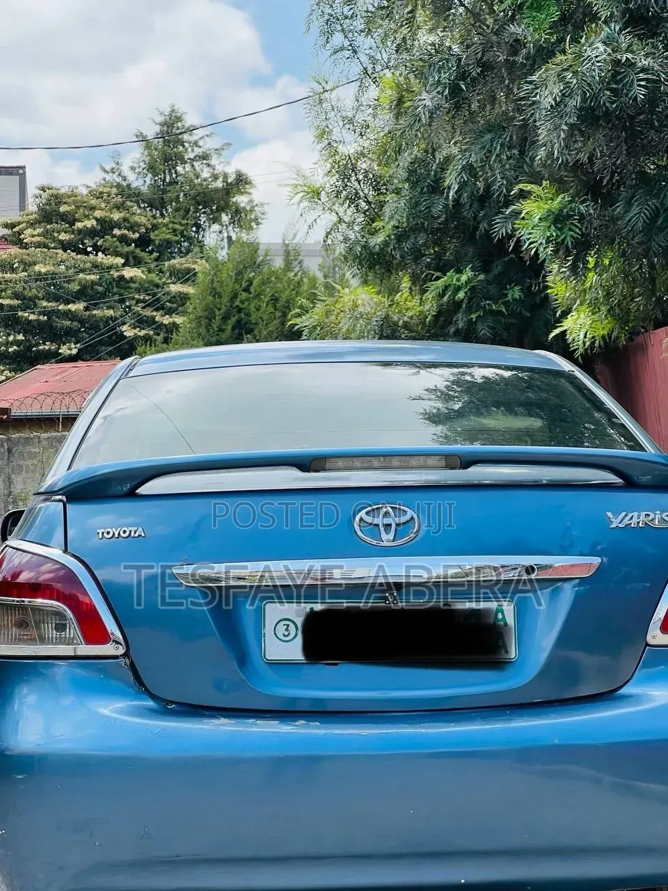 Toyota Yaris 2006 Blue