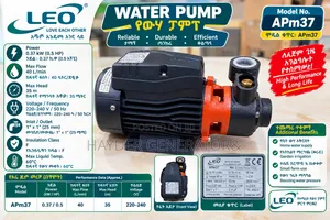 Water Pump 0.5 HP