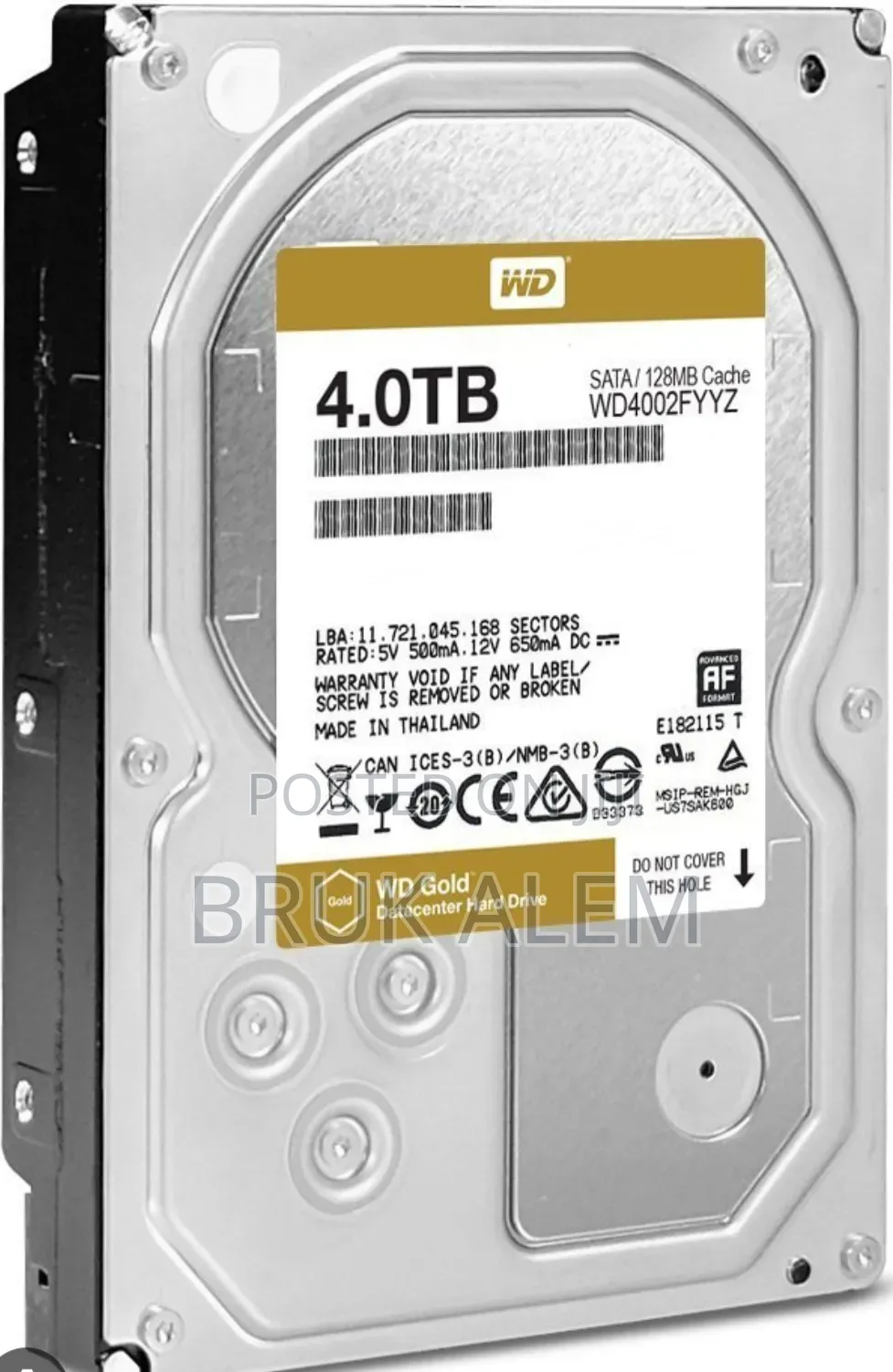 Wd Gold HDD Factory Packed