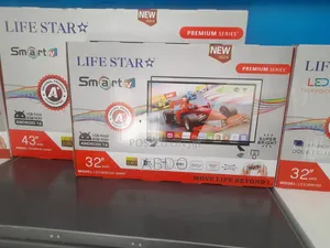 Life Star Smart TV 32 Inch Doubel Gelass 2026 New Premium Series Hifi