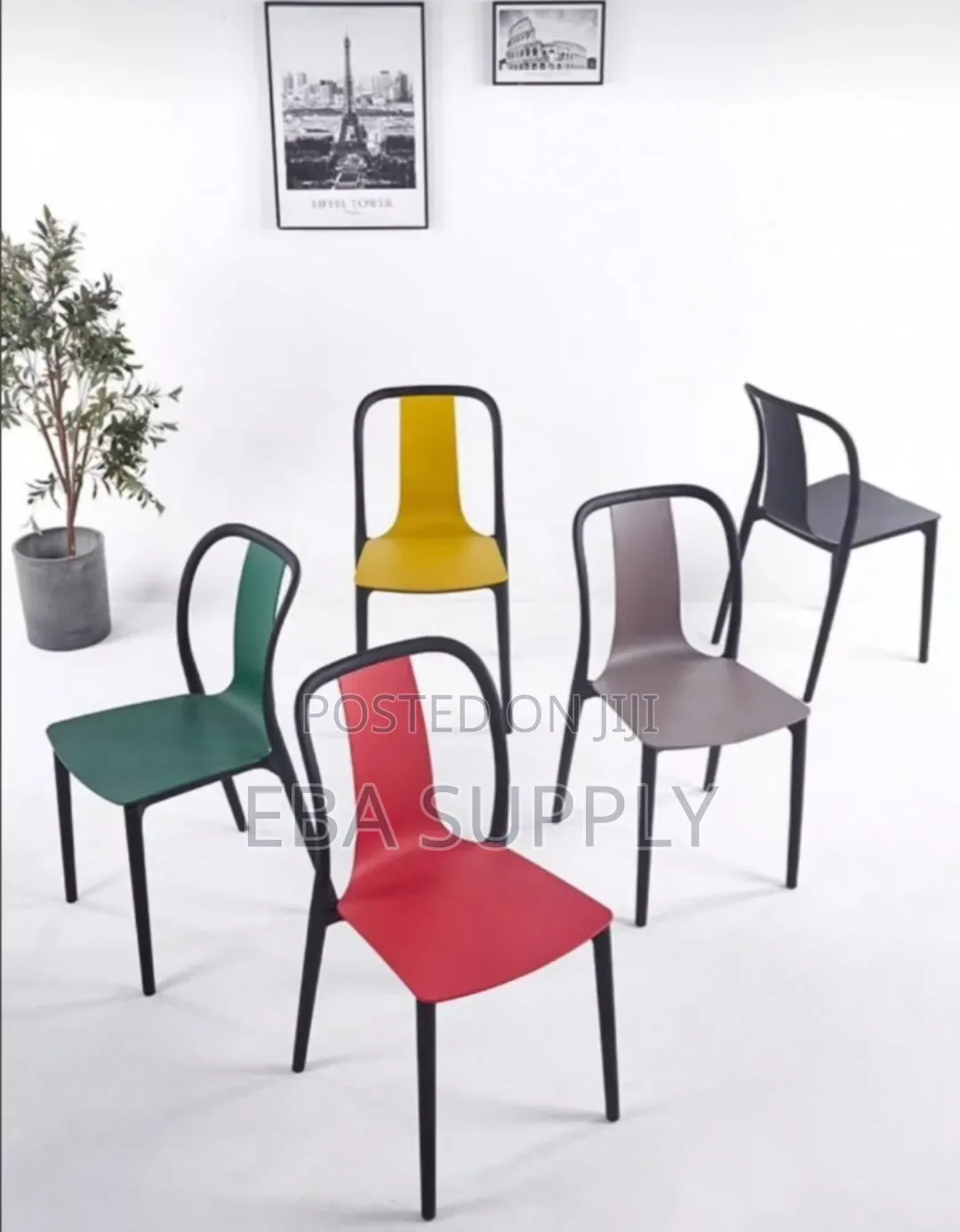 Cafe,restaurant and Hospitality Plastic Dining Chair