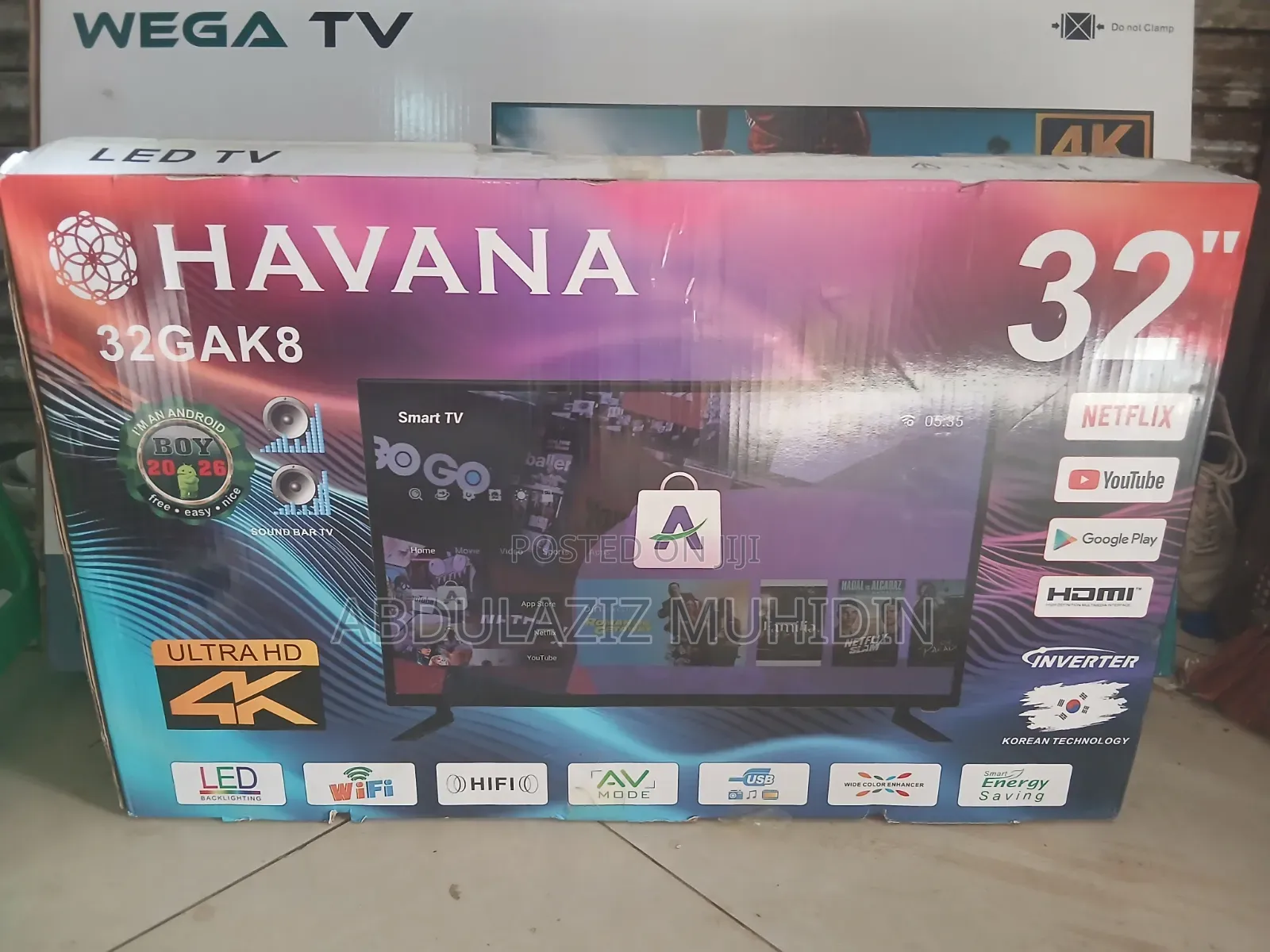 HAVANA 32inche Framless Smart TV