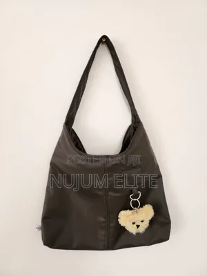 Shoulder Bag With Key Charm