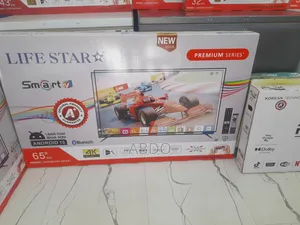 Life Star Smart TV 65 Inch 4k Andraid Doubel Gelass 2026 New Premium