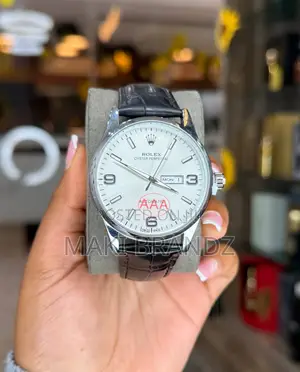 Rolex Leather Watches