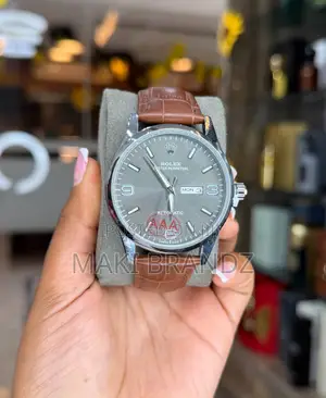 Rolex Leather Watches