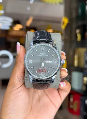 Rolex Leather Watches