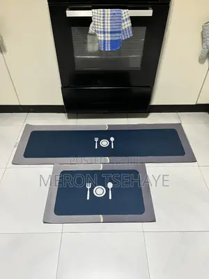 Kitchen Mat 2pcs 37x120cm
