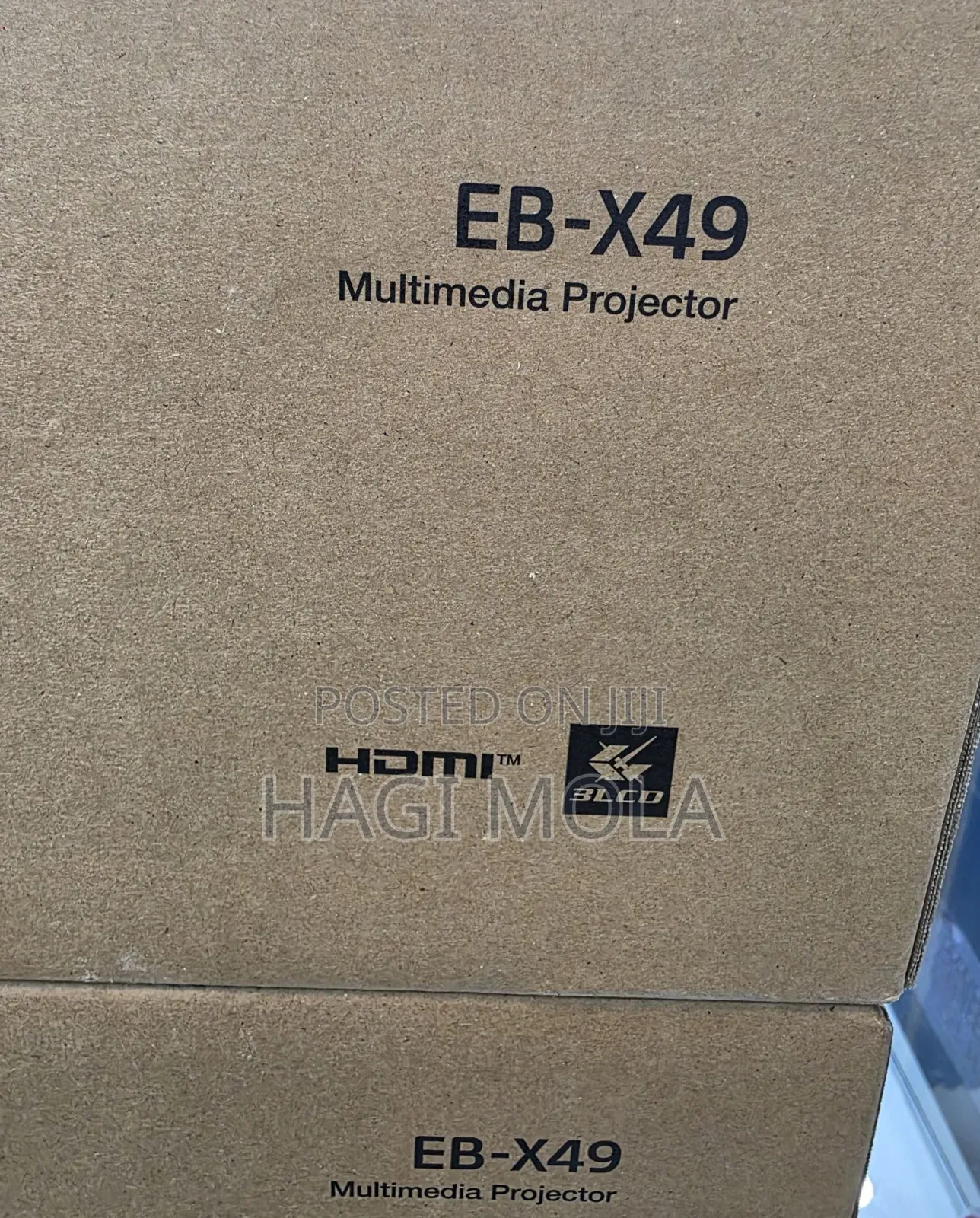 Brand New Epson Projector 
Model : EB-X49 
Technology:
