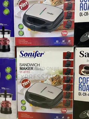 Sonifer 7In1 Multi Snacks Maker Waffle Maker