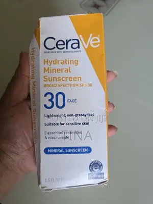 Cerave Hydrating Mineral Suncreen SPF 30