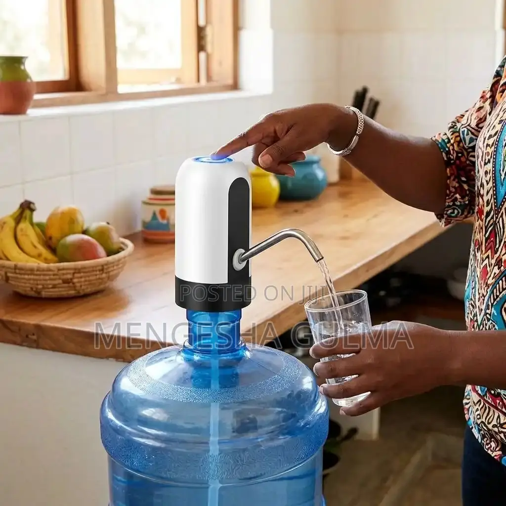 Automatic Water Dispenser (በቻርጅ የሚሰራ የጃር መቅጃ)