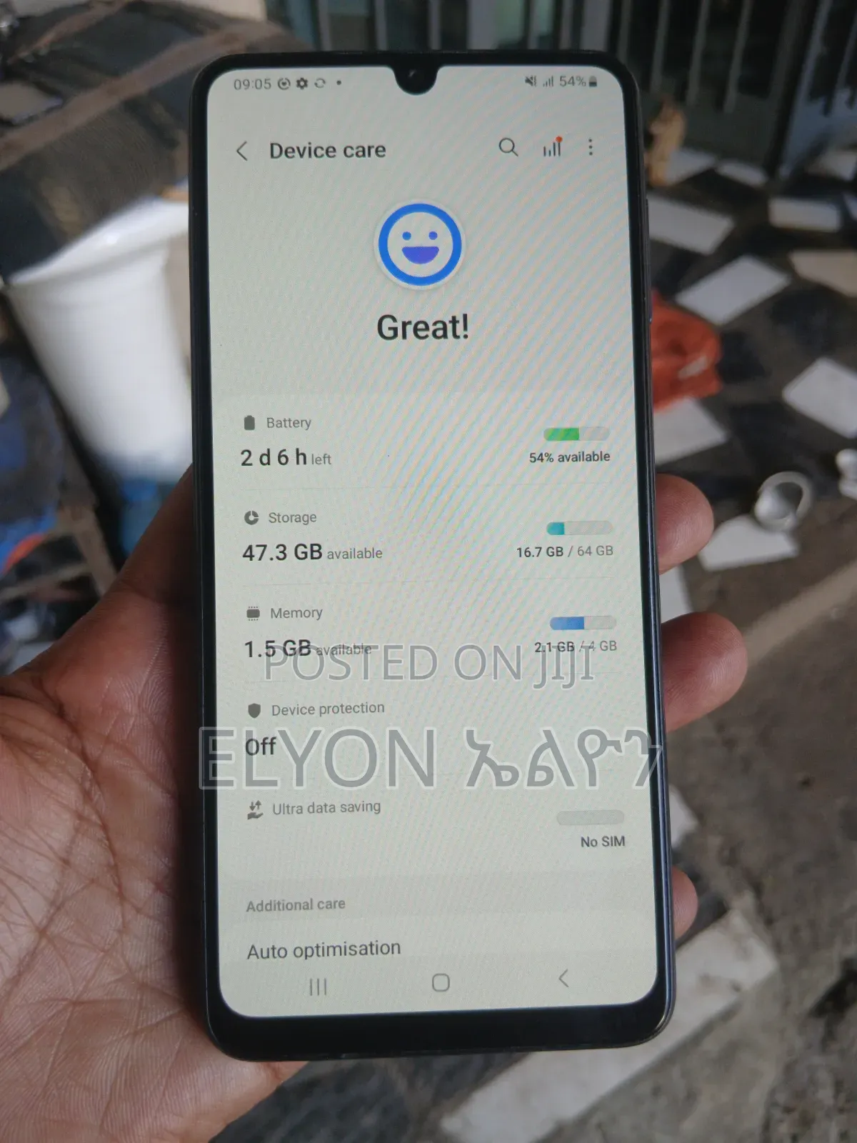 Samsung Galaxy F22 64 GB Blue