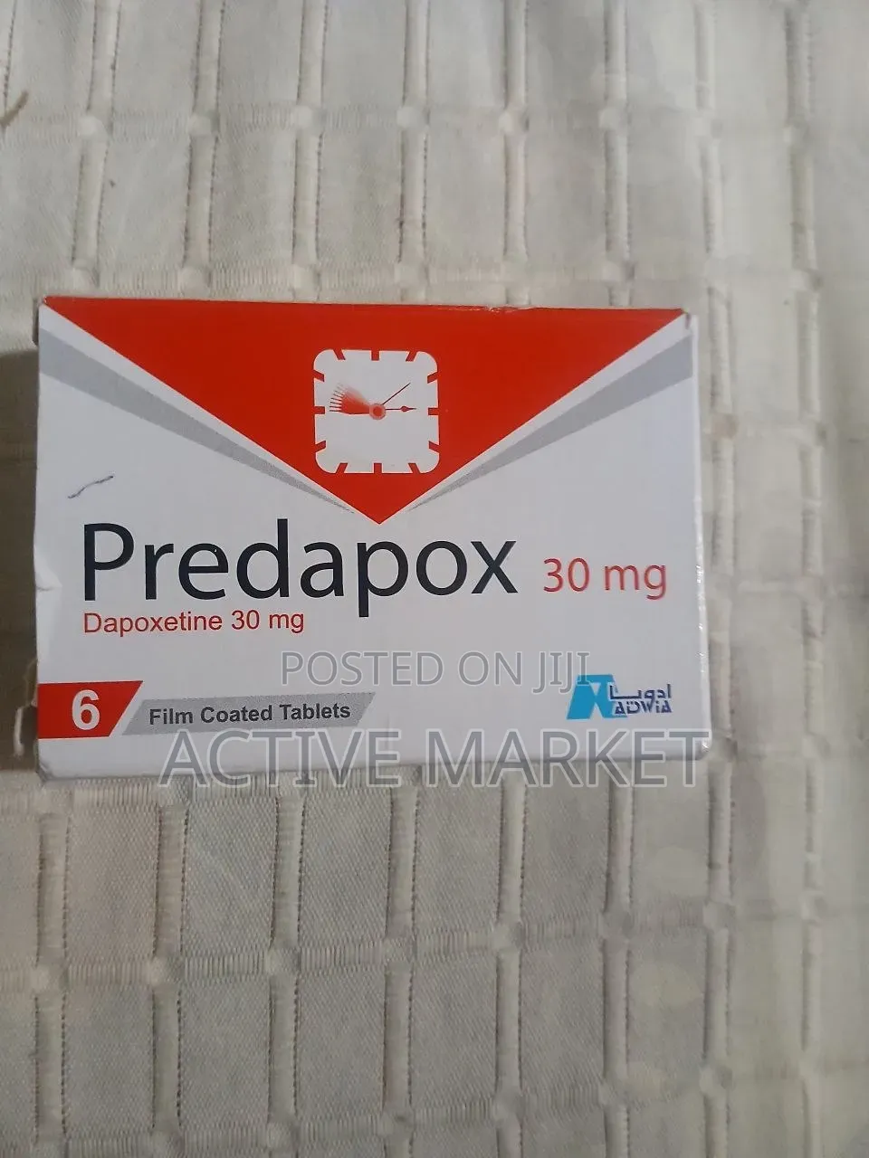 Predapox Dapoxetine 30mg Viagra 6 Pil