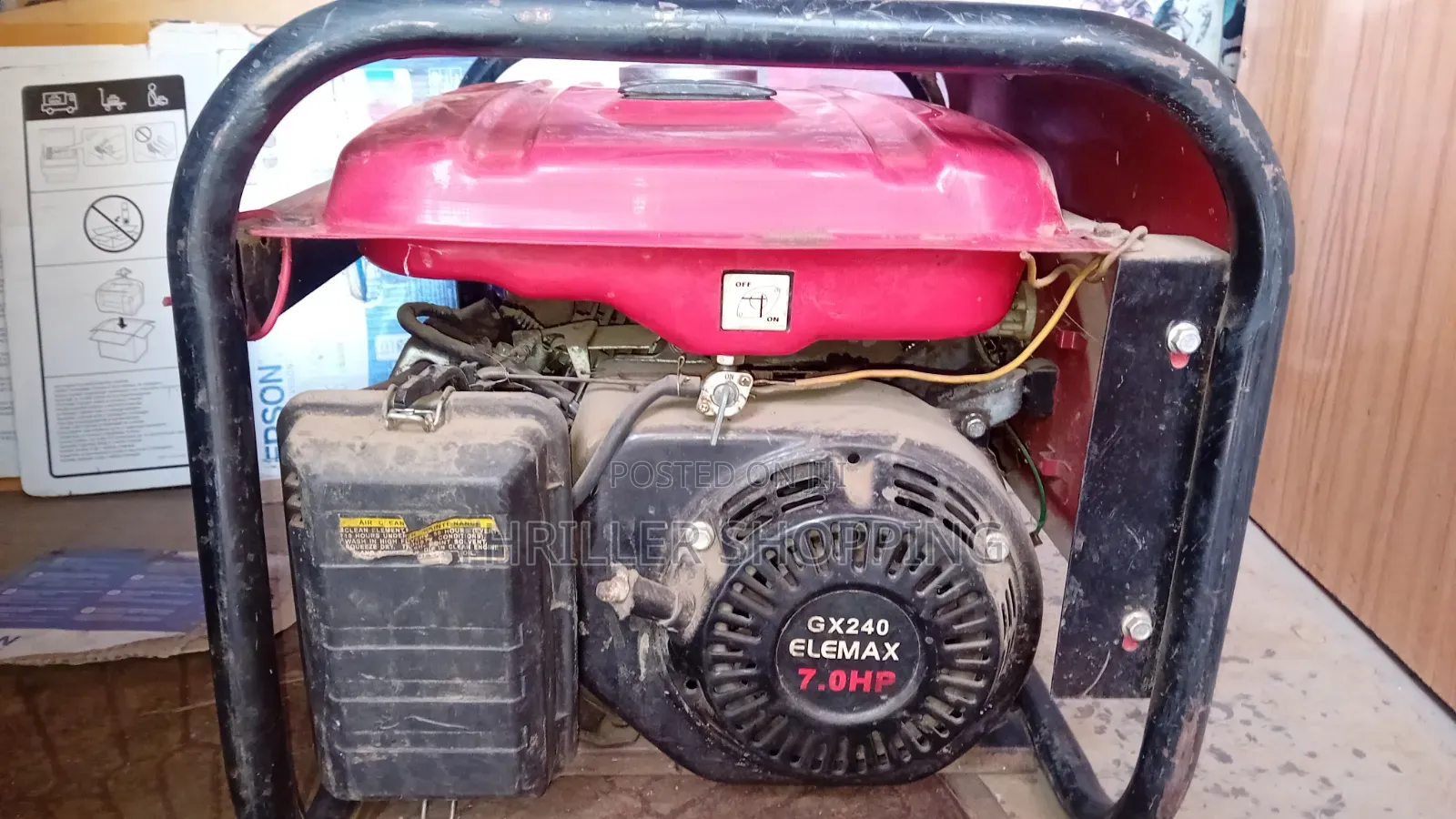 Elemax Honda Generator