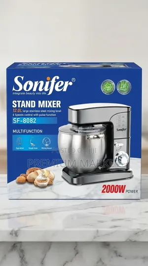 Dough Mixer Sonifer 12liter Heavy Duty SF-8082 ሶኒፈር የሊጥ ማቡኪያ