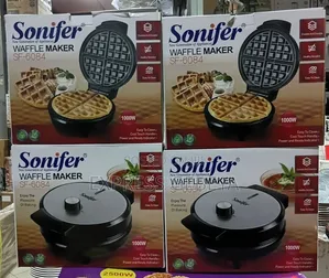 Sonifer Waffle Maker በአንድ ግዜ 4 Waffle የሚጋግሩበት