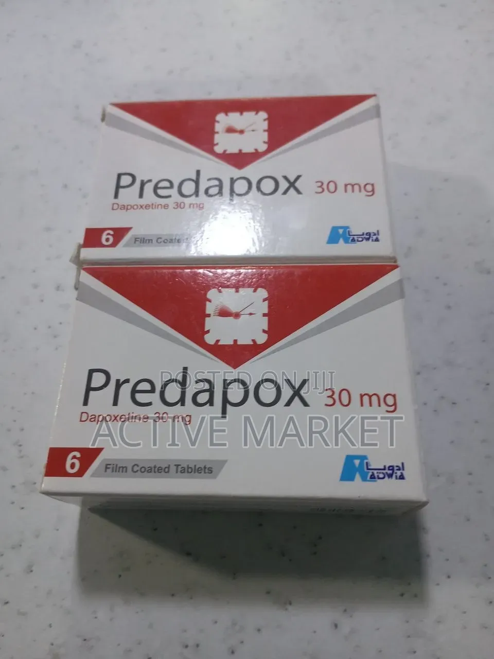 Predapox Dapox 30mg 6 Tablets for Men