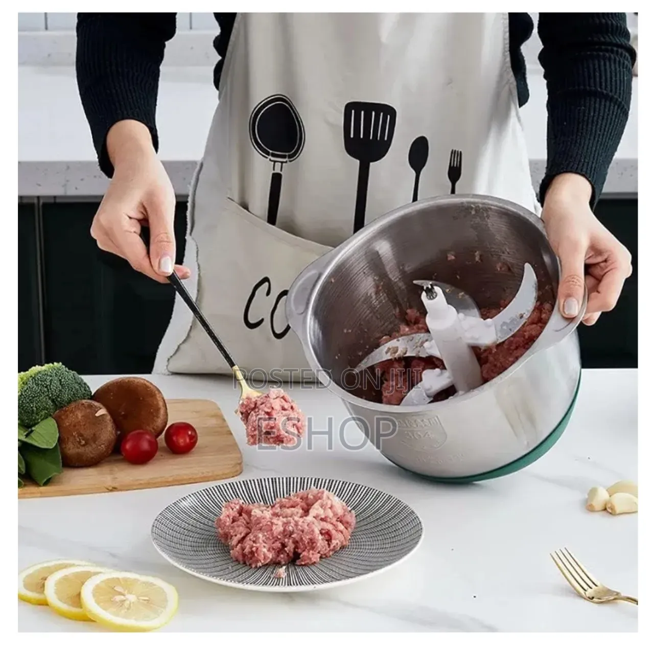 Universal Food King Chopper. It Offers Dual-Mode Operation