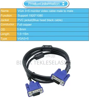 Vga Cable 2 Meter