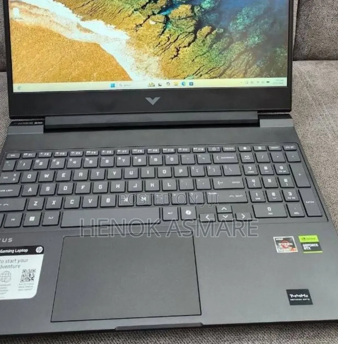 New Laptop HP Victus 15 16GB AMD Ryzen 7 SSD 1T
