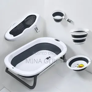 5-in-1 Foldable Baby Bath Tube